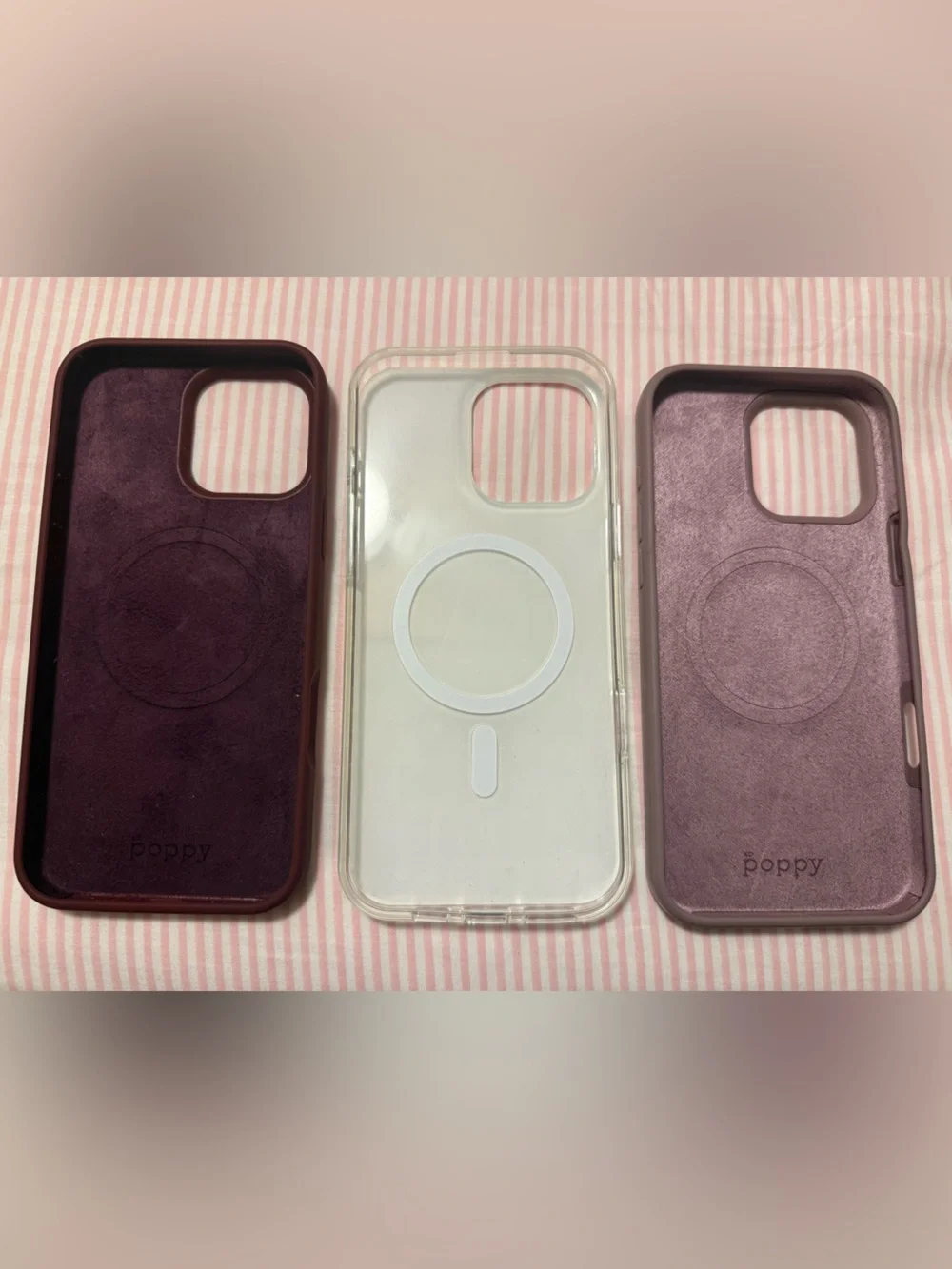 3 XO POPPY CASES